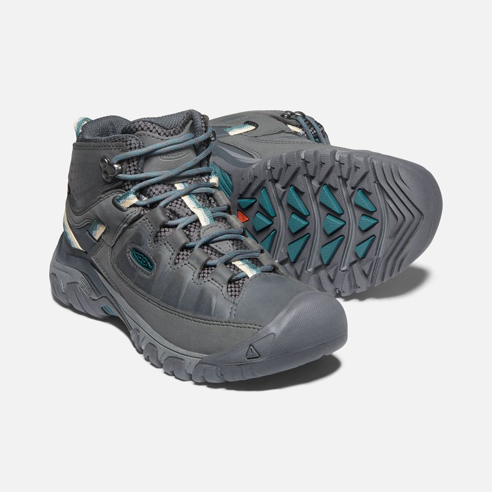 Keen Laarzen Dames Donker Grijs - Targhee Iii Waterproof Mid - 18534-JVND